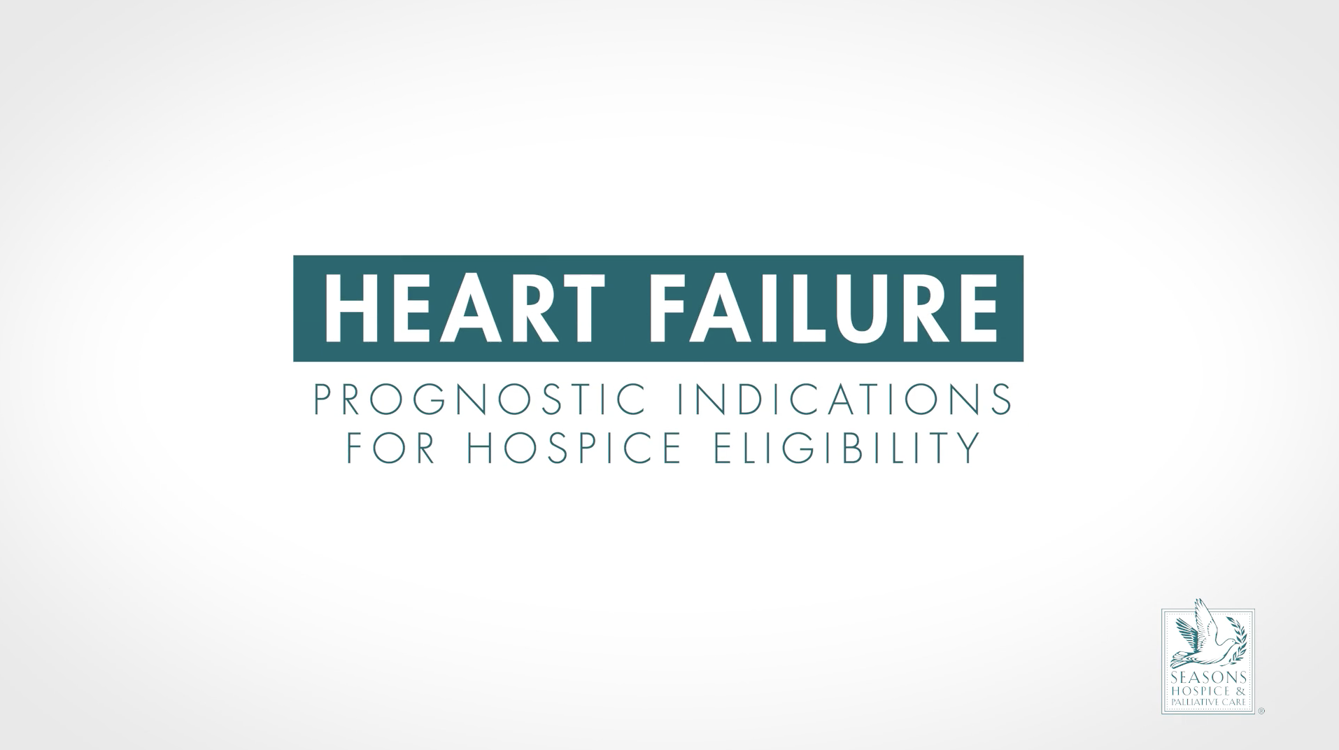 When is a patient with congestive heart failure ready for hospice?